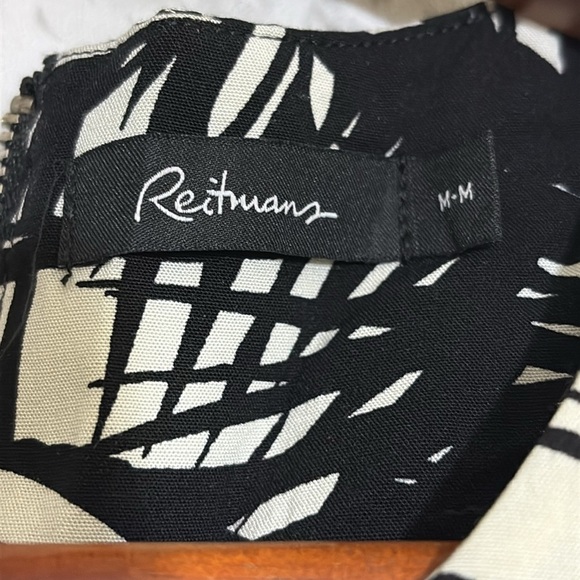 Rietman‘s tropical sleeveless dress black and white size medium back zipper - Picture 9 of 9